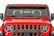 LED Light Kit | Windshield Mount | 50" BLK Single Row | Jeep Gladiator JT/Wrangler JL (18-26)