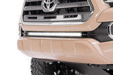 LED Light Kit | Lower Grille Mount | 30" Black Single Row | White DRL | Toyota Tacoma (16-23)