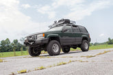 LED Light Mount | Upper Windshield | 50" Curved | Jeep Grand Cherokee ZJ (93-98)