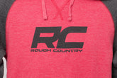 Rough Country Hoodie | Heater | Red/Gray | XL