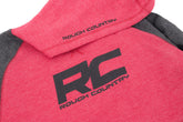 Rough Country Hoodie | Heater | Red/Gray | MD