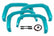 Sport Fender Flares | 796 Wave Maker | Toyota Tacoma 2WD/4WD (2024-2026)