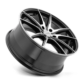 PE P0A 17X8 5X120 76 G-BLK MACH +35
