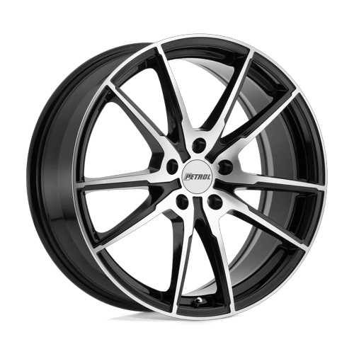 PE P0A 17X8 5X120 76 G-BLK MACH +35