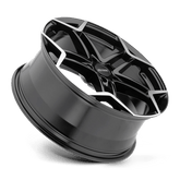 P1A 17X8 5X4.25 72.1 +40 G-BLK-MACH