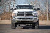 LED Light Kit | Bumper Mount | 20" Black Single Row | Ram 2500 (03-18)/3500 (03-18) 