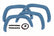 Sport Fender Flares | 8W2 Cavalry Blue | Toyota Tacoma 2WD/4WD (2016-2023)
