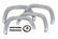 Sport Fender Flares | 1D6 Silver Sky Metallic | Toyota Tacoma (16-23)