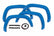 Sport Fender Flares | 8T6 Voodoo Blue | Toyota Tacoma 2WD/4WD (2016-2023)