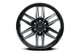 Torque Pritchett | Anthracite w/Black Lip | 18x9 | 6x5.5 | -12mm