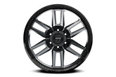 Torque Pritchett | Anthracite w/Black Lip | 17x9 | 6x5.5 | 0mm
