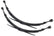 Rear 52 Inch Leaf Springs | 4" Lift | Pair | Chevy/GMC C10/K10 Truck & SUV/K5 Blazer (73-91)