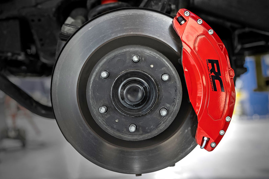 Caliper Covers | Front and Rear | Red | Toyota Tundra 2WD/4WD (2022-2026)