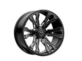 Torque Prime | Gloss Black w/Milled Accent | 20x9 | 6x5.5 | -12mm