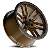Torque Pritchett | Bronze w/Black Lip | 20x9 | 6x5.5 | -12mm
