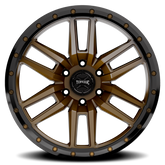 Torque Pritchett | Bronze w/Black Lip | 20x9 | 6x5.5 | -12mm