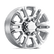 PR207C 20X8.5 8X180 124.1 CHROME 47MM