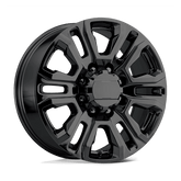 PR207 22X8.5 8X6.5 121 G-BLK +15
