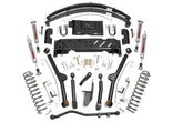 4.5 Inch Lift Kit | Long Arm | RR Leafs | NP242 | Jeep Cherokee XJ 4WD (84-01)